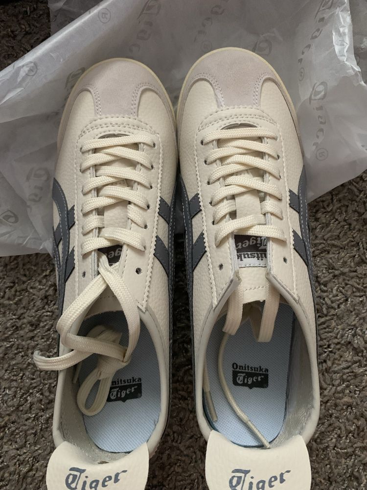 Нові сірі кросівки Asics Onitsuka Tiger 41