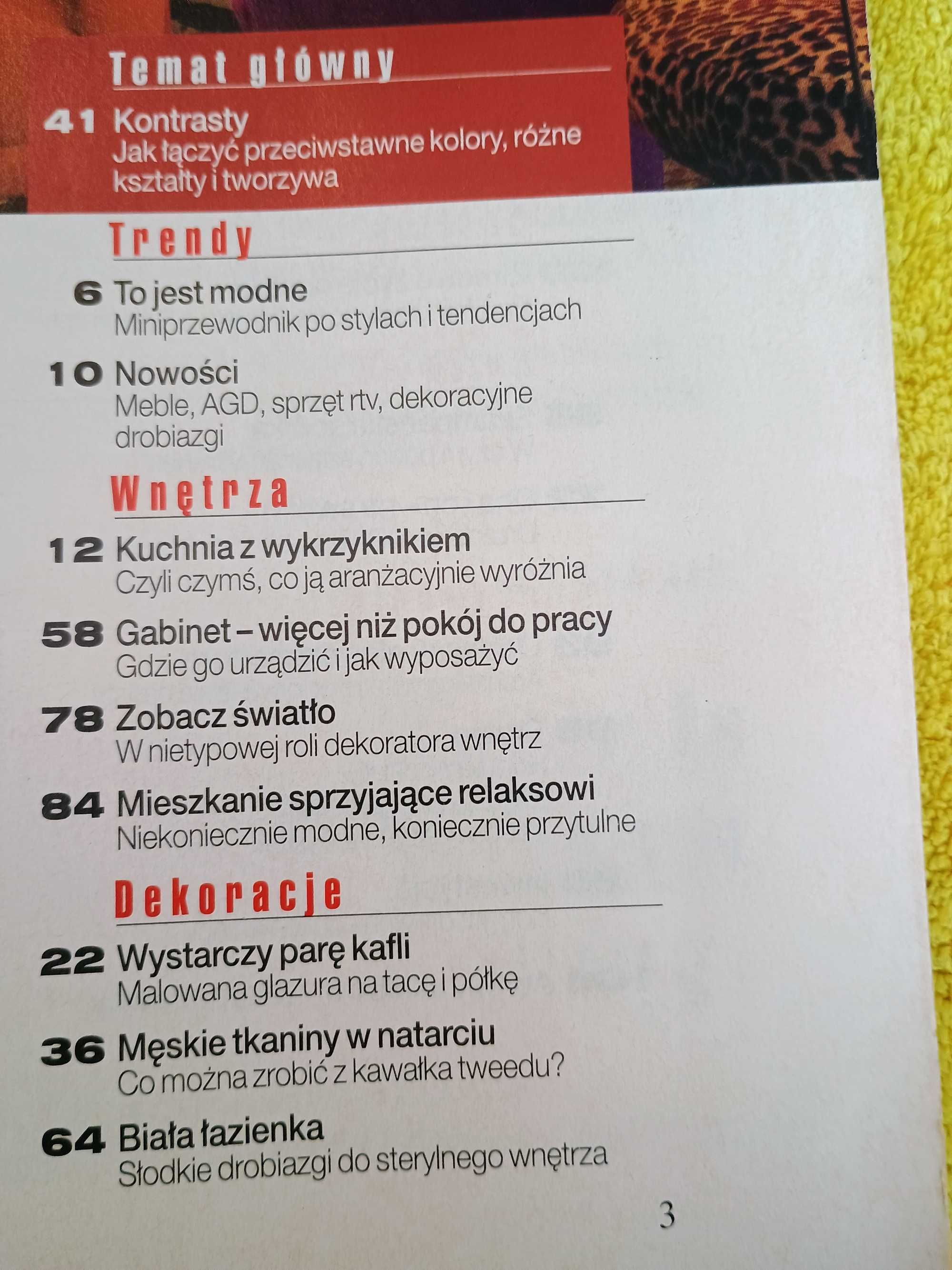 Czasopismo "Ładnie Mieszkać" styczeń 2001