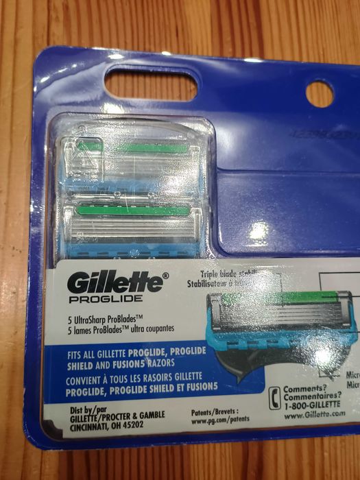 Gillette Proglide 12 картриджів \ Зроблено в США