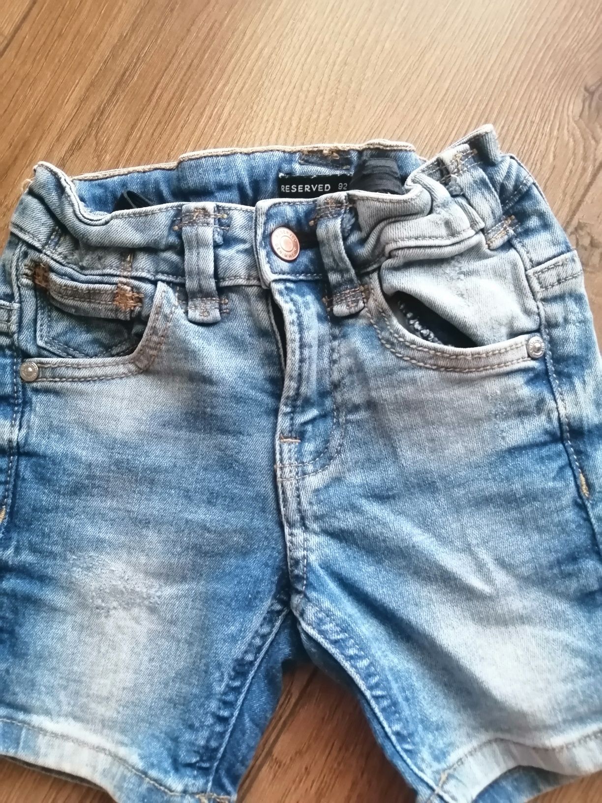 Spodenki jeansowe chłopięce Reserved