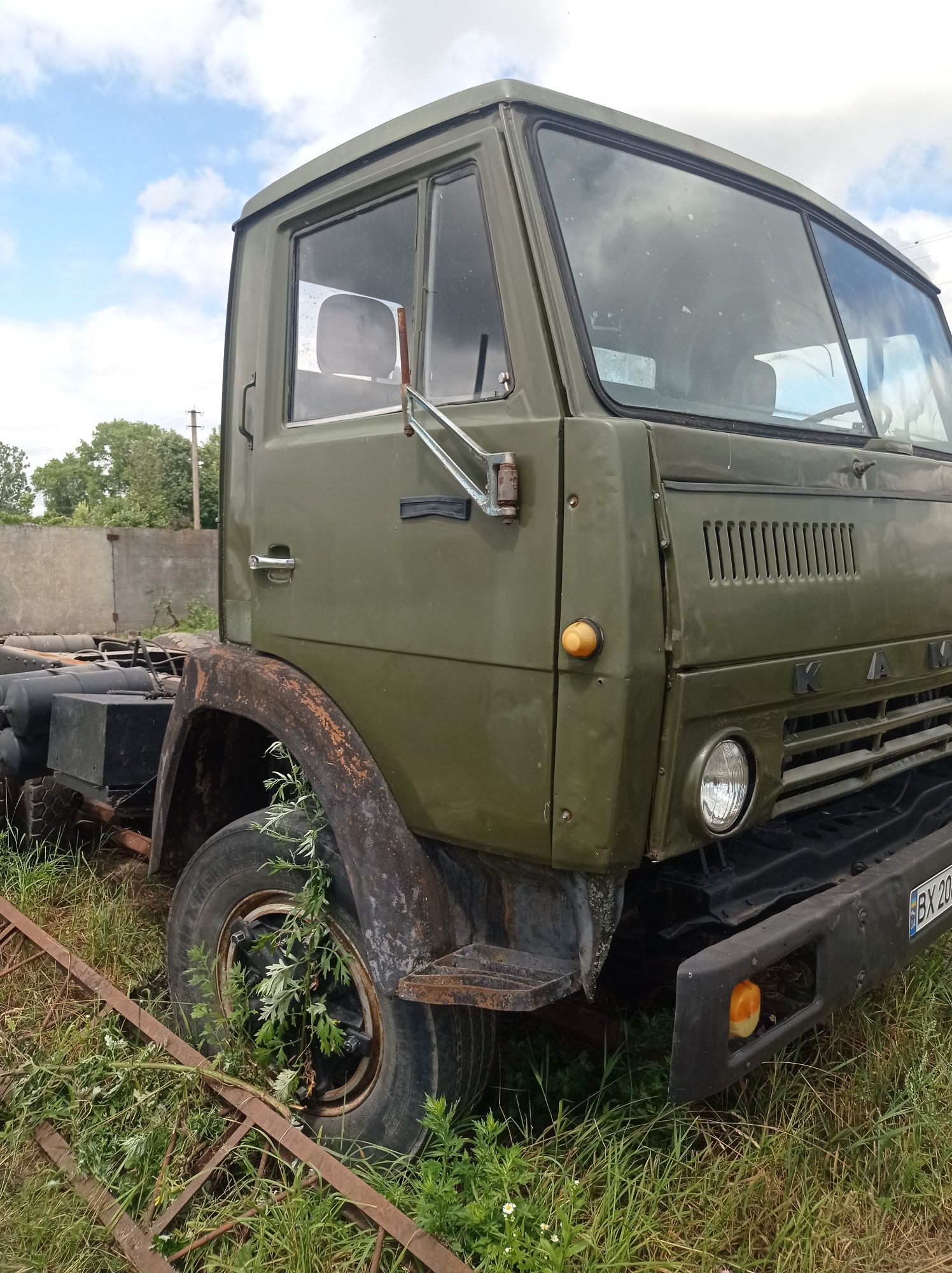 Кабіна автомобіля Камаз бувша у використані.
