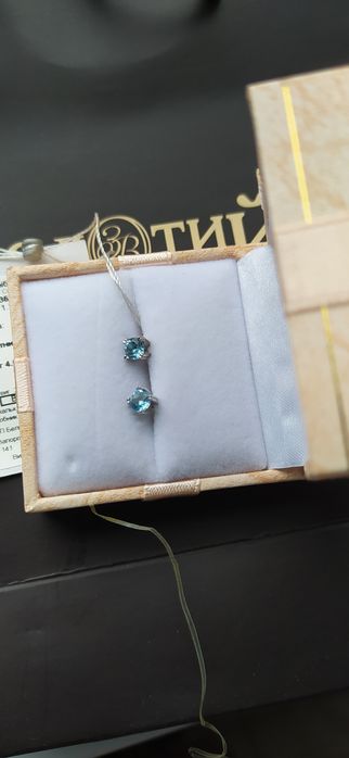 Сережки Срібло 925 проба Золотий вік