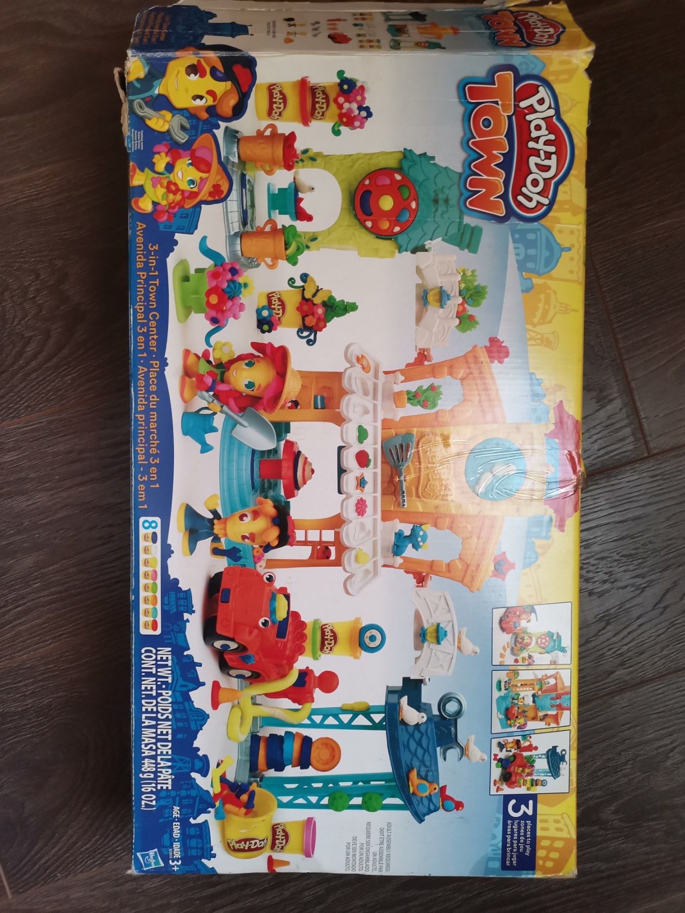 Play doh town.Плей до.Игровой набор с пластилином.