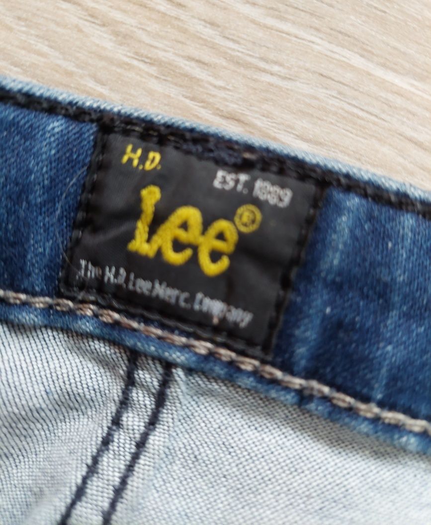 Spodnie jeansy dziewczęce Lee ok 158