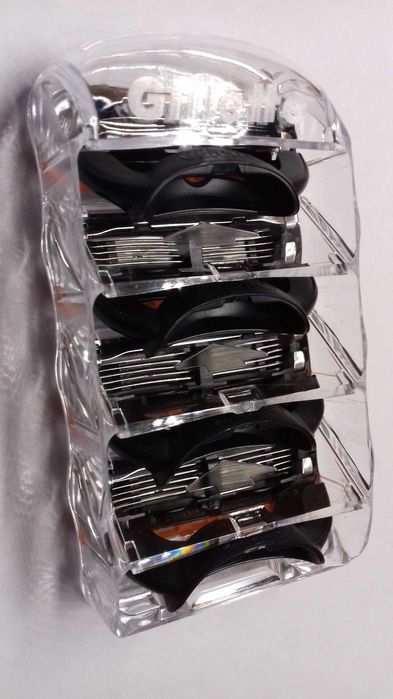 Recarga 4 unidades Laminas barbear Gilette Fusion 5