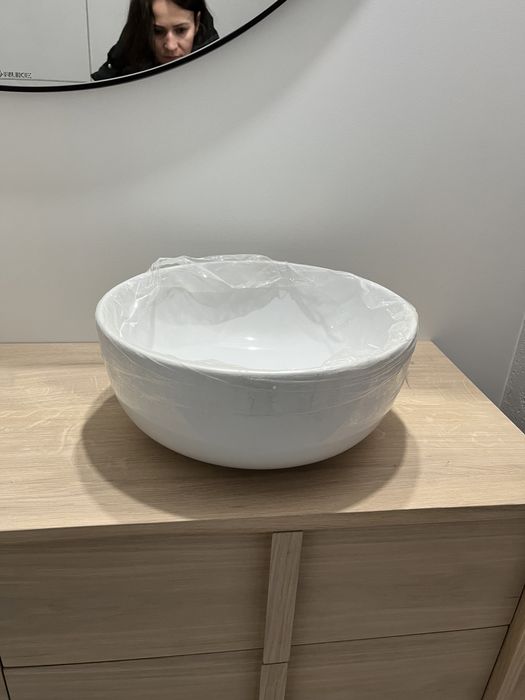 Umywalka cermiczna, fi 35cm