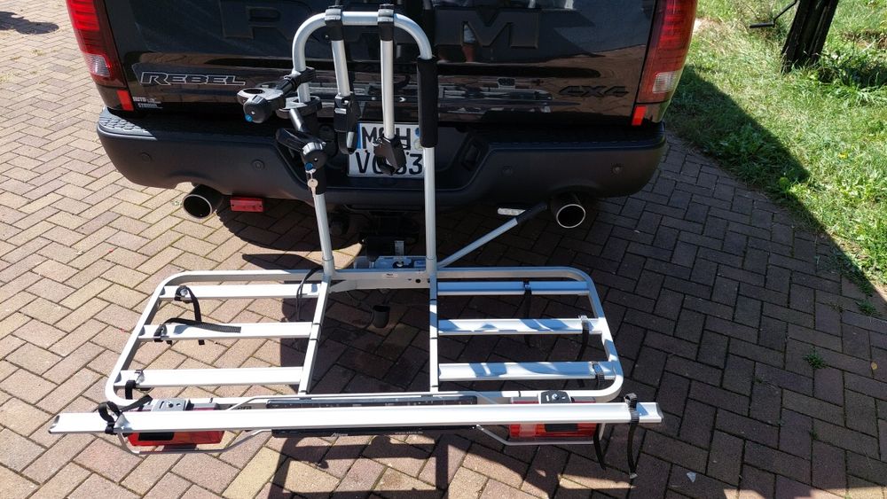 Bagażnik rowerowy na hak platforma rowerowa Atera 4 rowery