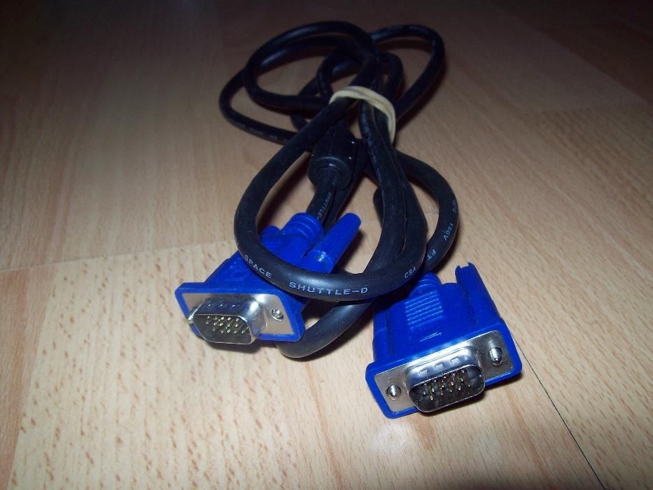 Kabel przewód VGA 15 PIN 180 cm