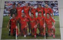 Poster Seleção Nacional Euro 2008  1/4 final Portugal - Inglaterra