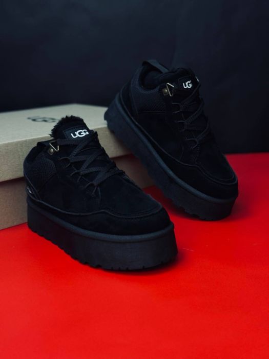 Сникерсы зимние Ugg Lowmell / угги замш водоотадкивающий