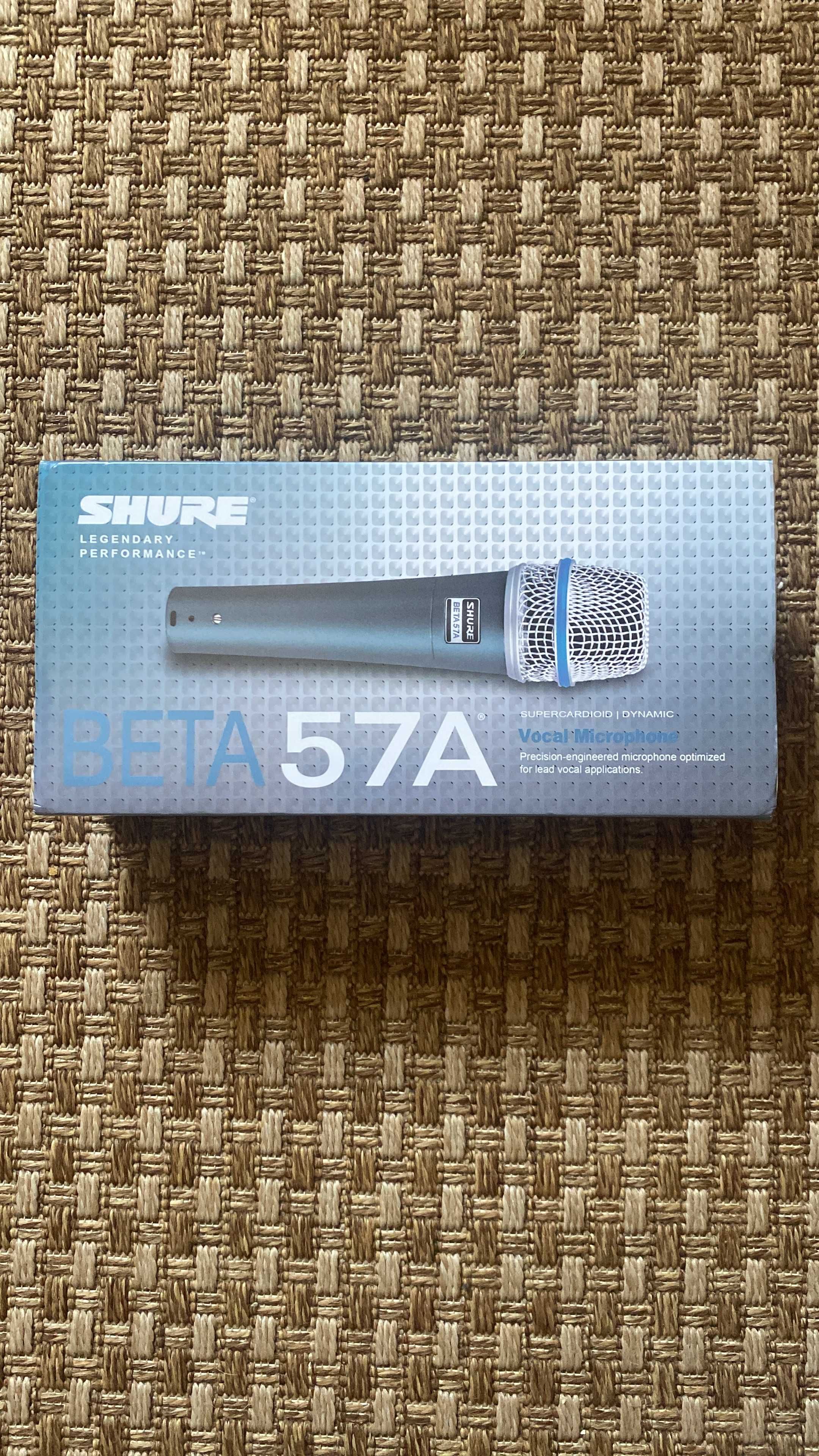 Microfone SHURE Beta 57 – Como Novo