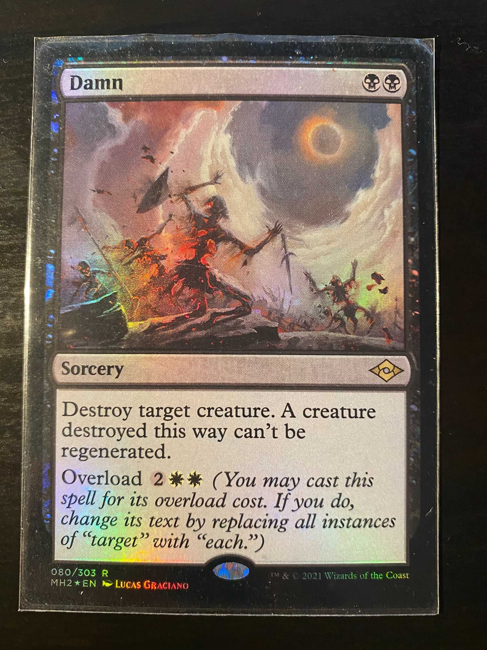 Damn (Foil) - karta Mtg Magic the Gathering