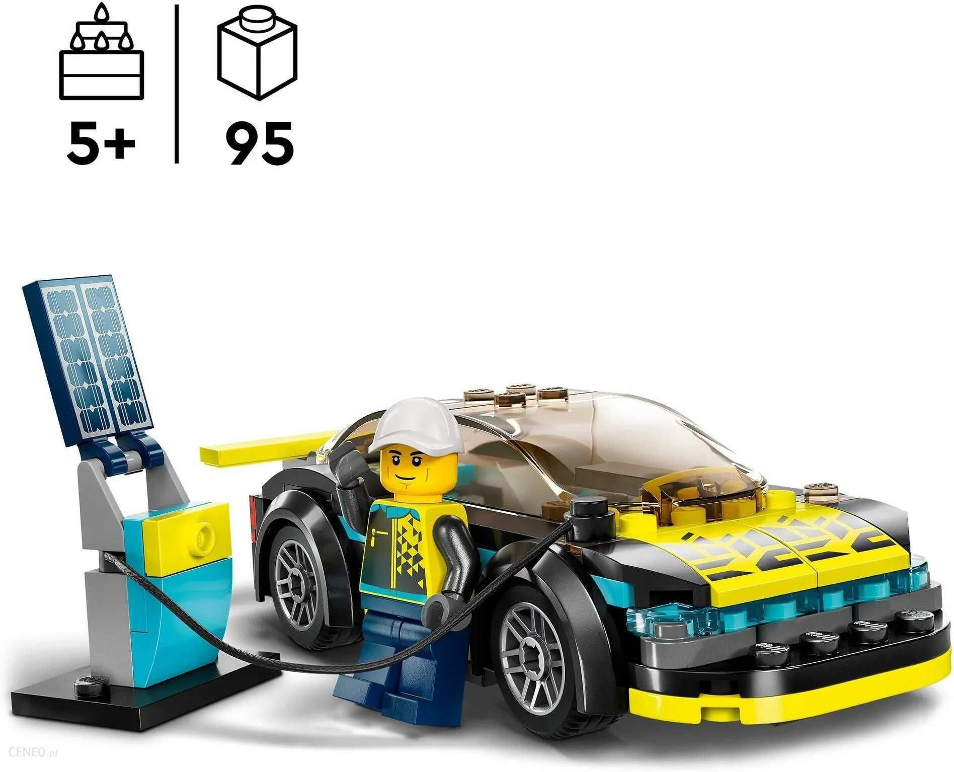 LEGO City 60383 Elektryczny samochód sportowy. Nowy!