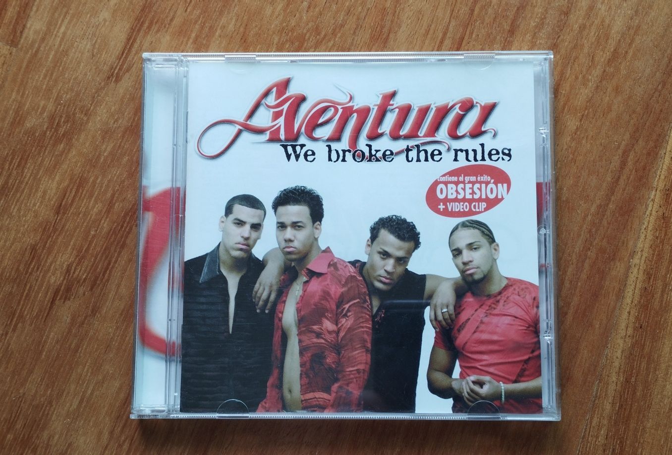 CD Álbum original - AVENTURA - We Broke The Rules