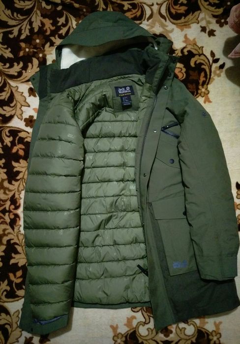 Jack Wolfskin skagrn parka l