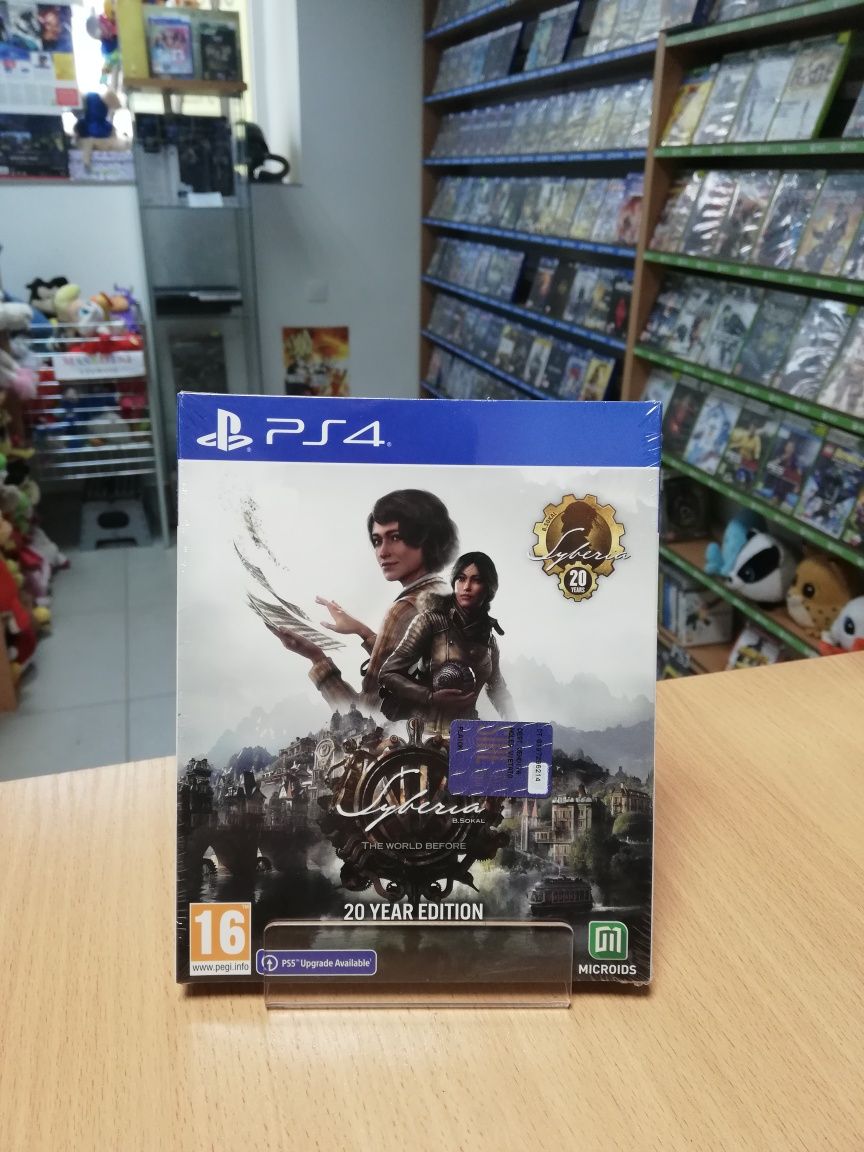 PS4 PS5 Syberia The World Before 20 Year Edition PL Nowa Playstation 4