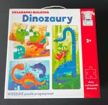 Układanka malucha XL Kapitan Nauka – Dinozaury