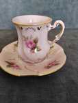 Filiżanka Leander różowa porcelana