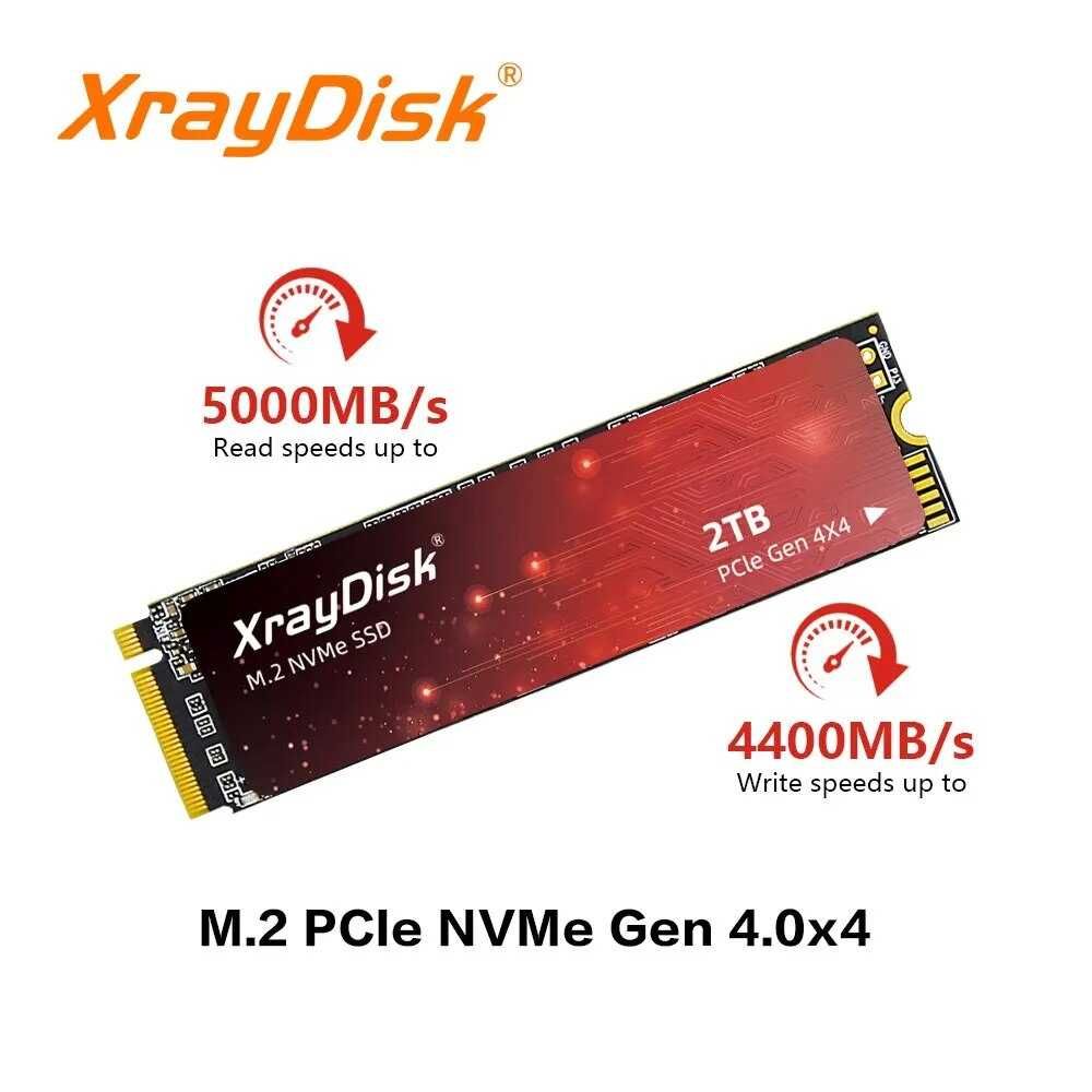 SSD M2 NVME PCIe 4.0 | 512Gb 1Tb 2Tb Fanxiang XrayDisk Kingbank (Нові)