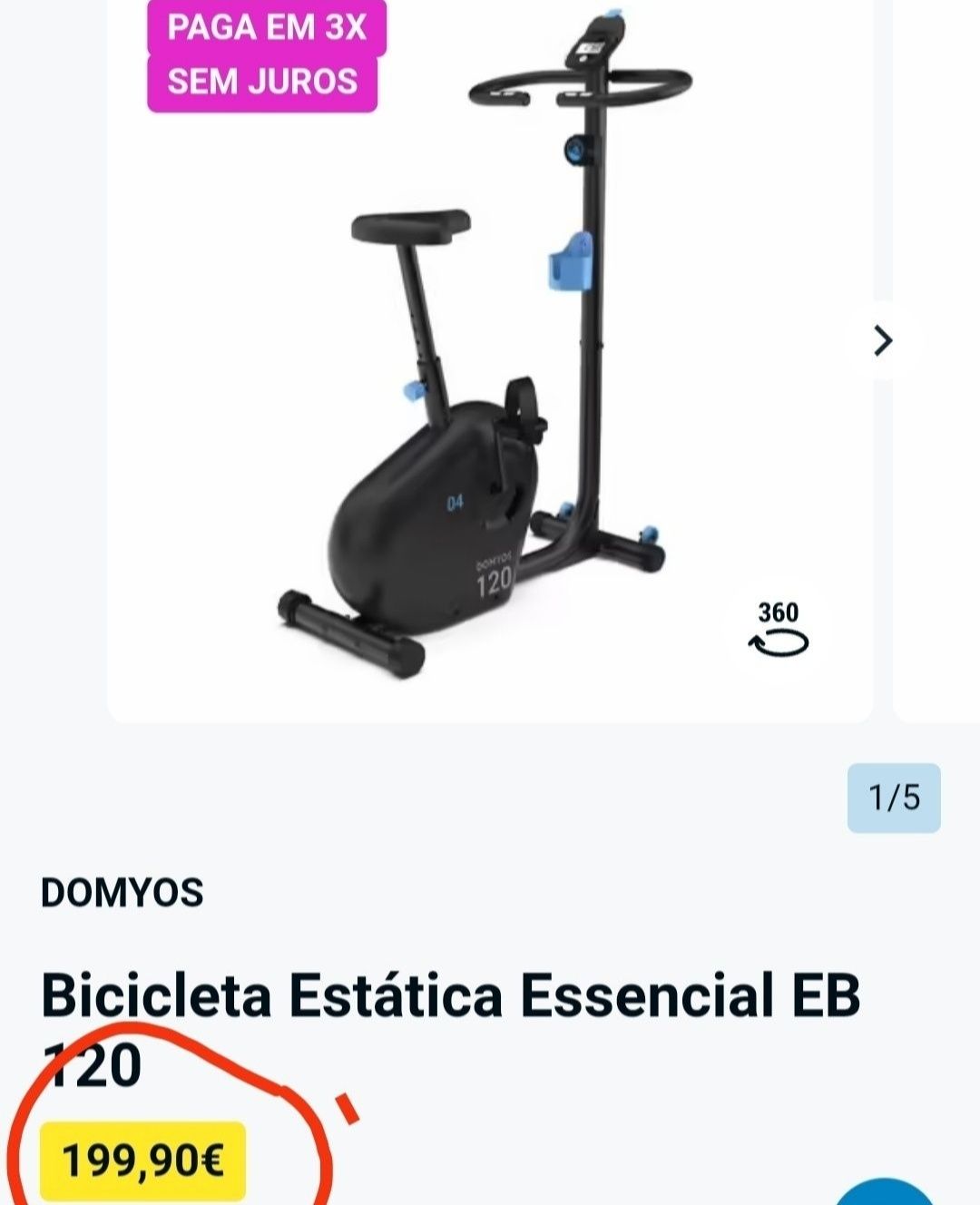 BICICLETA Ergométrica