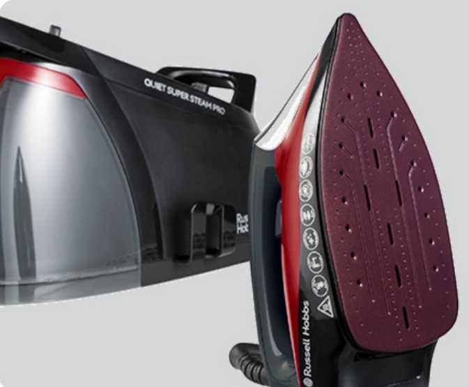 Parownica stacja pary do prasowania poziome i pionowe Russell Hobbs