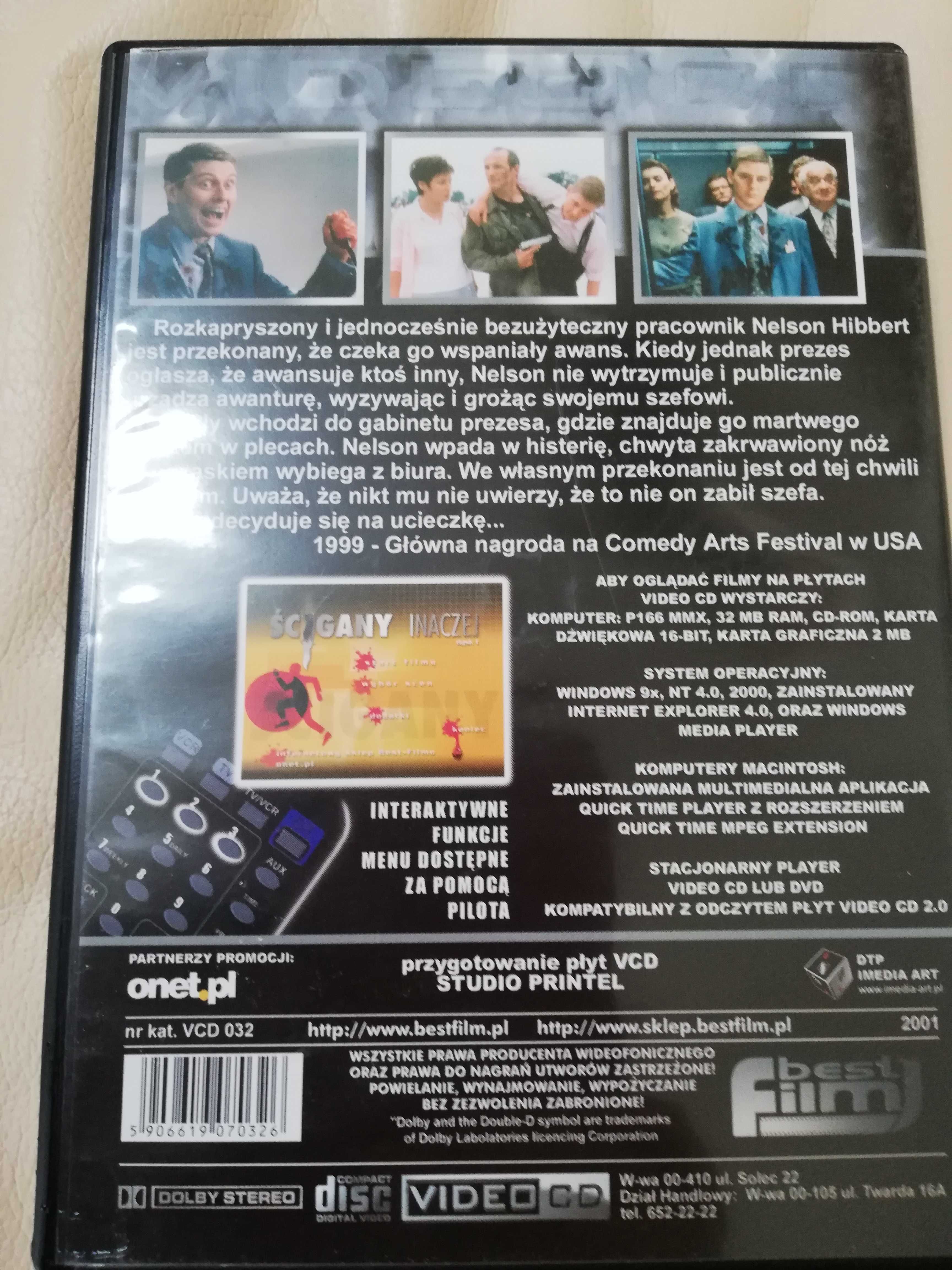 Film Video CD Komedia - Ścigany inaczej - Dave Foley - 2 płyty