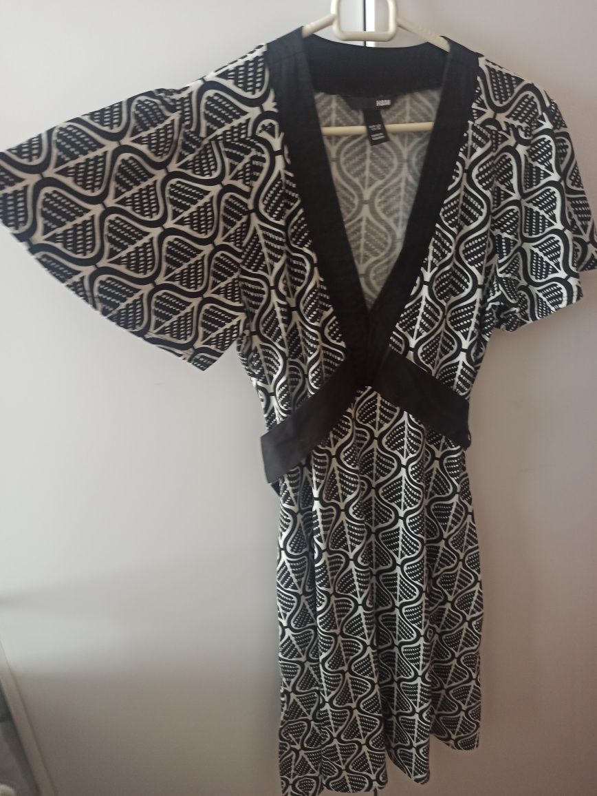 Sukienka H&M roz. M / L  38  40 viscose retro vintage