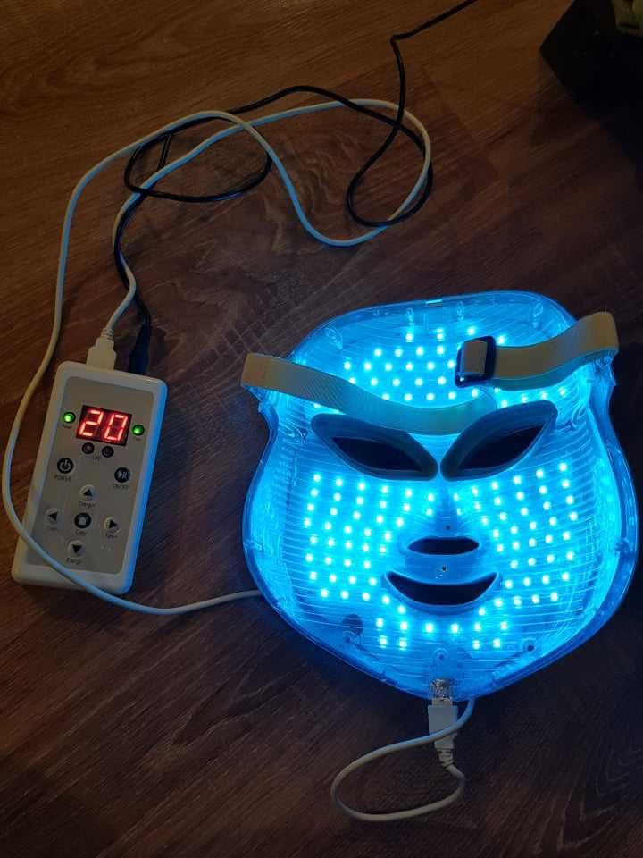 MASKA LED + Peeling kawitacyjny 6w1 OKAZJA