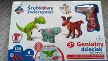 Genialny Dzieciak Śrubkowy zwierzyniec