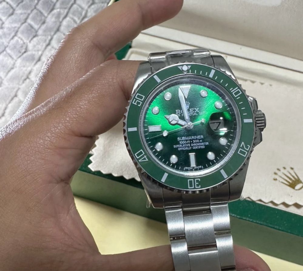 Relógio Rolex Submariner Hulk
