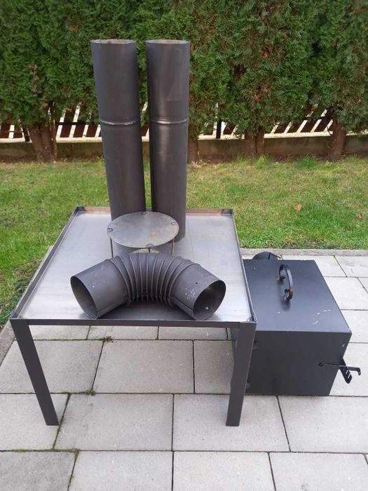 Zestaw do wędzarni ogrodowej 60 x 60 cm- komplet