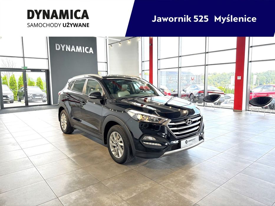 Hyundai Tucson 1.7CRDI 116KM M6 2016 r., salon PL, komplet opon, 164tys.km przebiegu
