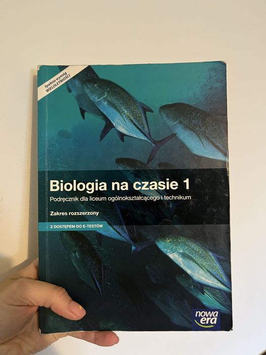 Biologia na czasie 1 Nowa Era - zakres rozszerzone podręcznik