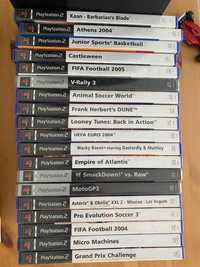 19 Jogos PS2 novos com manuais