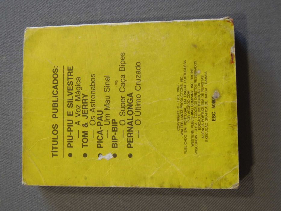 Mini Livro Pica-Pau, Um Mau Sinal, APR