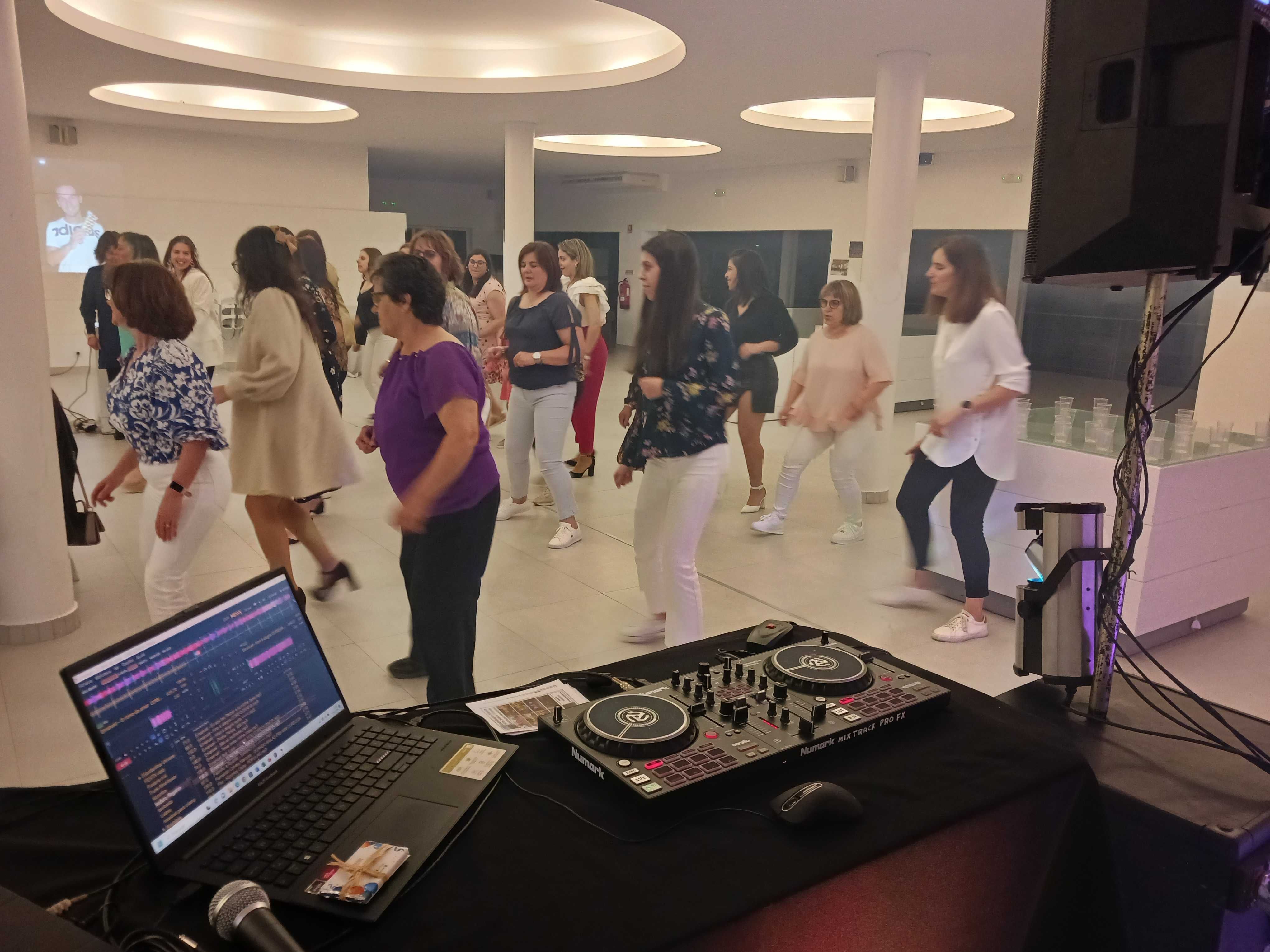 Animação e som a eventos