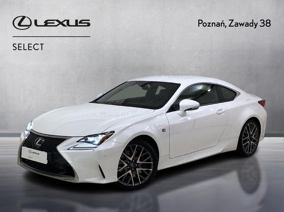 Lexus RC 200t / 300 F Sport, Czujniki, LDA, Salon Polska, ASO, VAT Marża