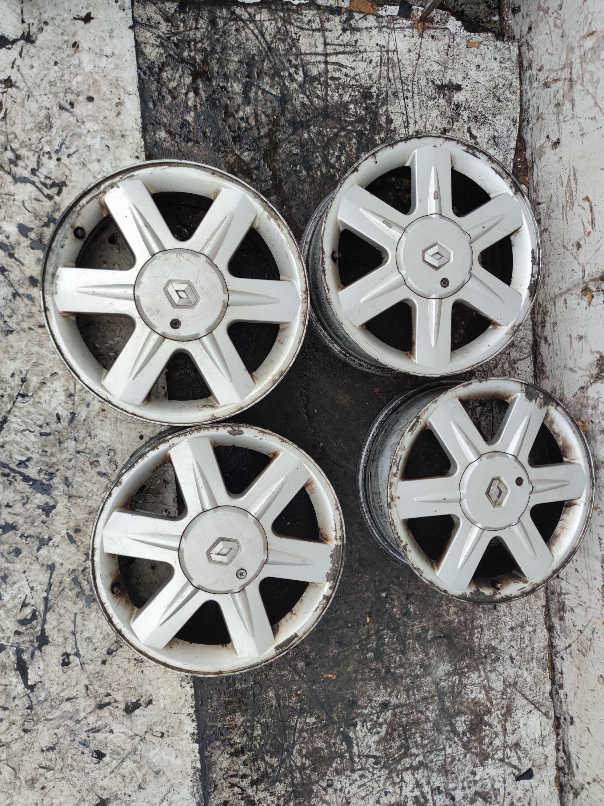 Felgi Aluminiowe Alufelgi Alusy 16 5x108 6,5Jx16 ET50 Renault Komplet