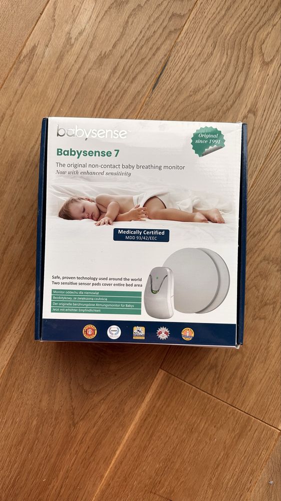 Monitor oddechu dla niemowląt Babysense 7