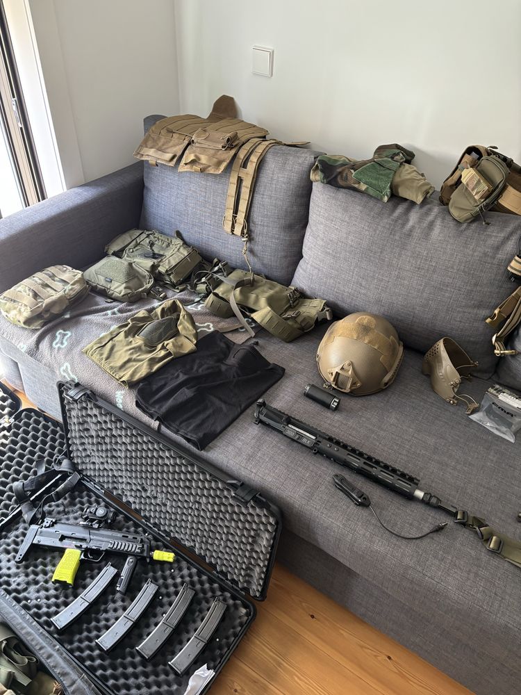 Vendo todo o meu material airsoft