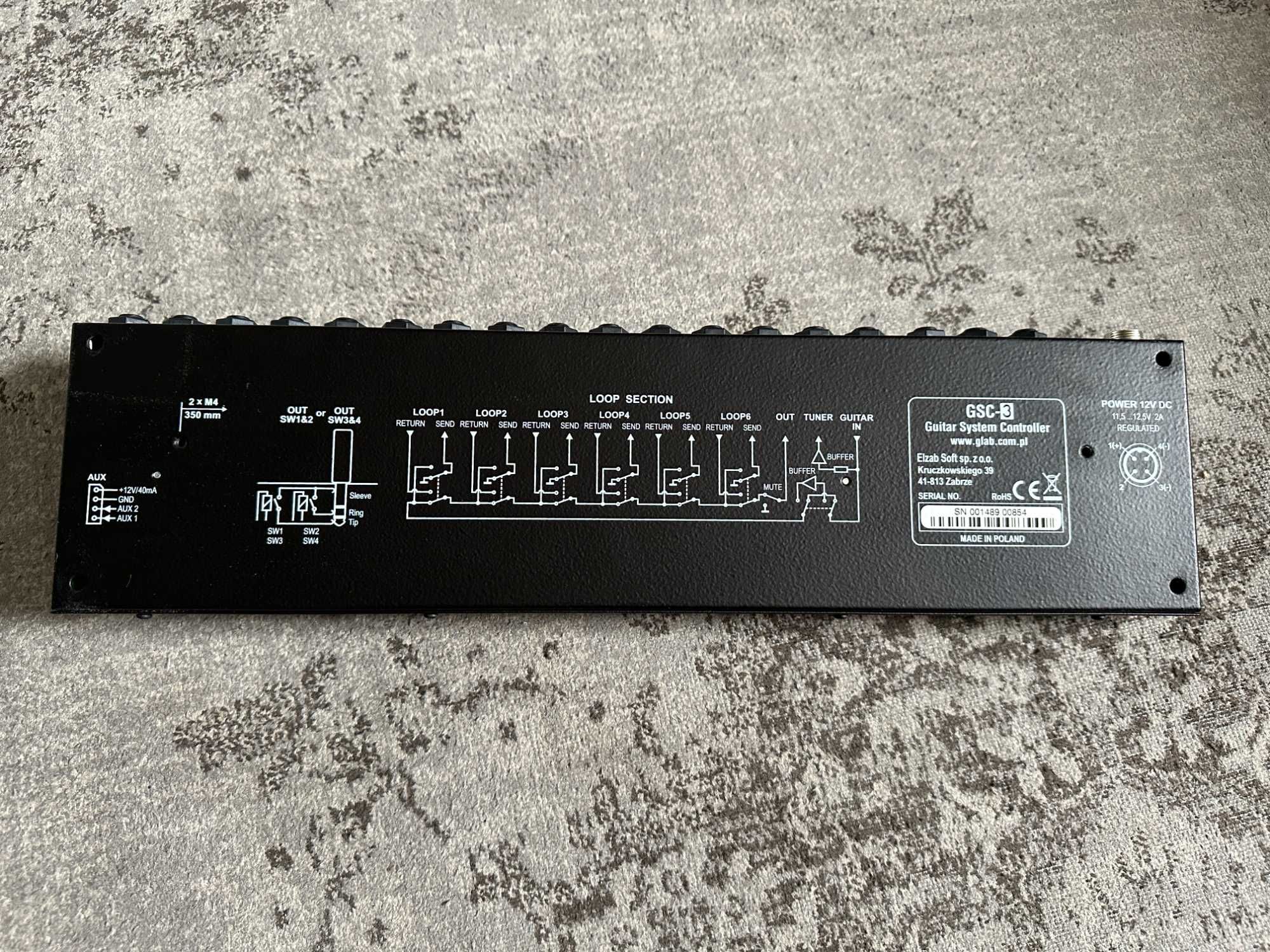 G Lab GSC-3 Guitar System Controller
