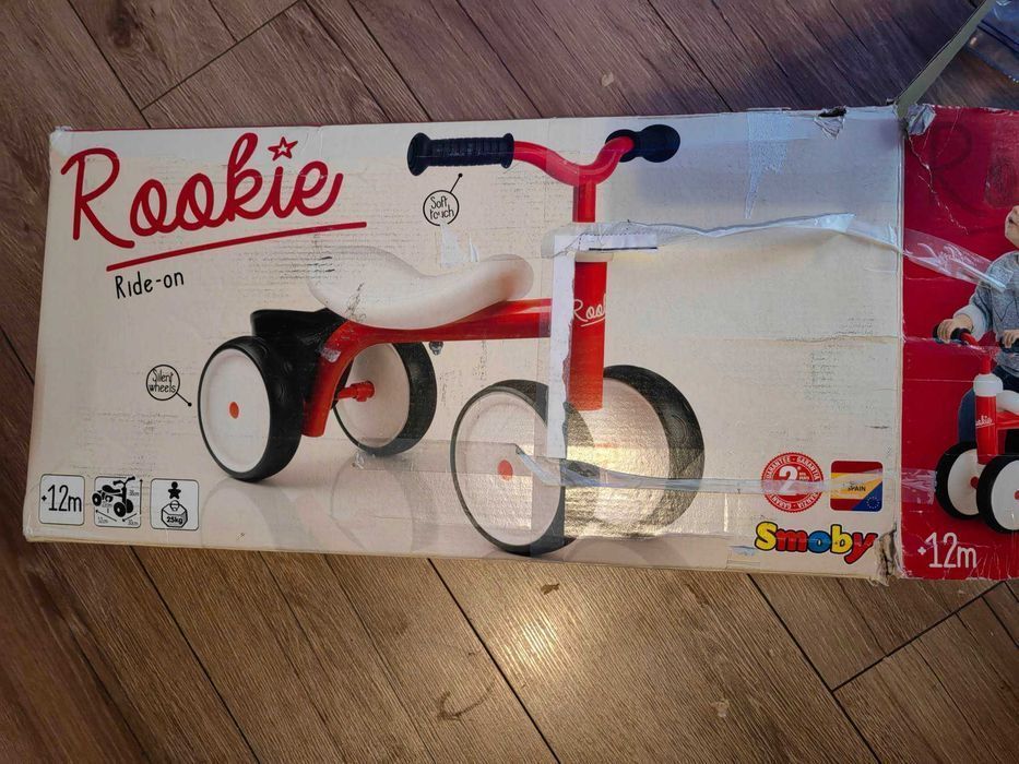 Rowerek Biegowy Dla Dziecka Rookie Ride - On Czerwony