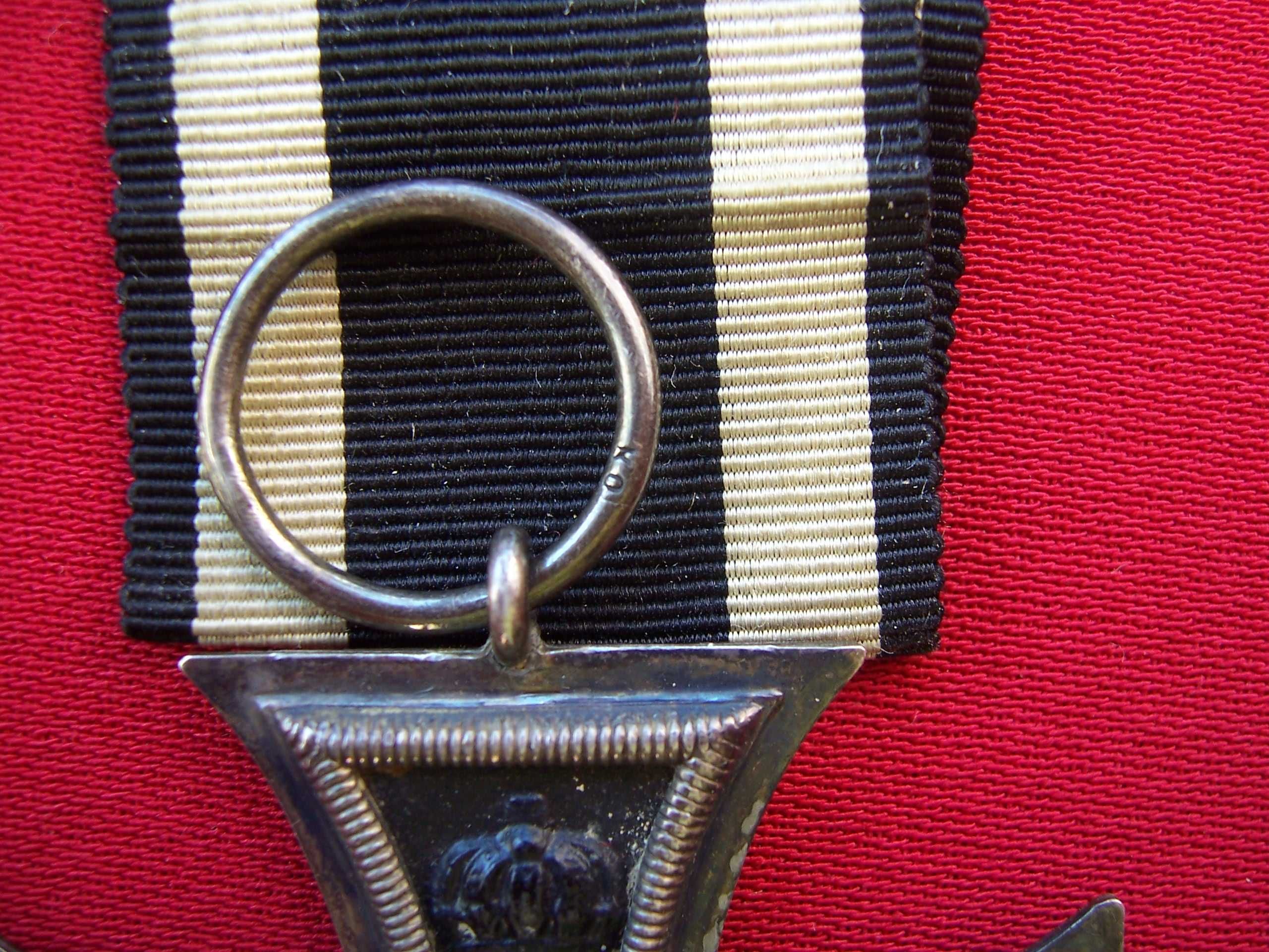 oryginalny Niemcy Krzyż żelazny I wś oryginał sygnowany K.O