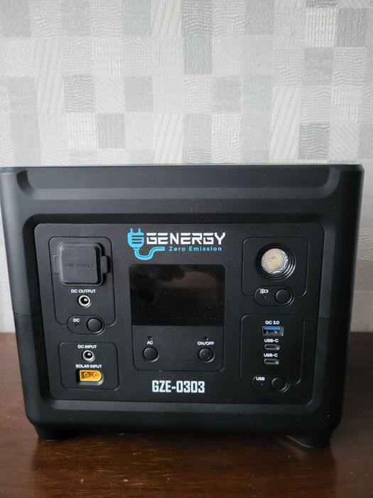 Зарядна станція GENERGY ZERO GZE-0303 288 Вт/год
Зарядна