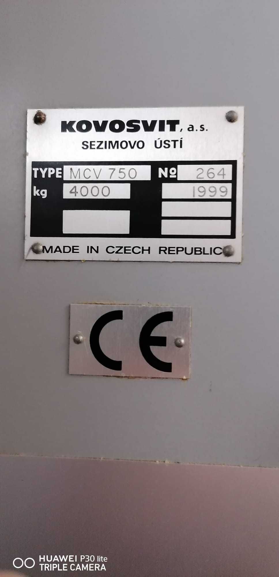 Máquina CNC MAS MCV 750