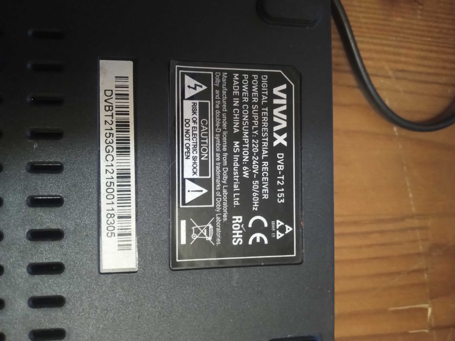 Dekoder Vivax Dvb-T2 153