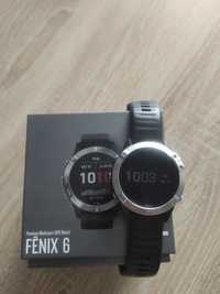 Smartwatch Garmin Fenix 6 - 47mm - GPS - czarno-srebrny