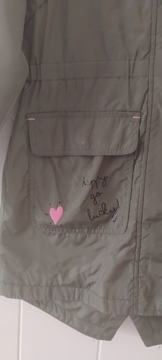 Kurtka wiosenna Smyk 134 parka khaki