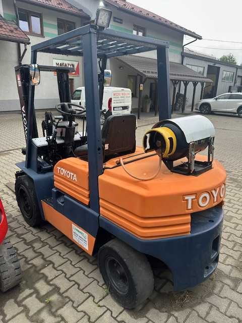 Wózek widłowy Toyota 02-5FG30, 3t, LPG, Duplex 3m + wolny skok,Automat