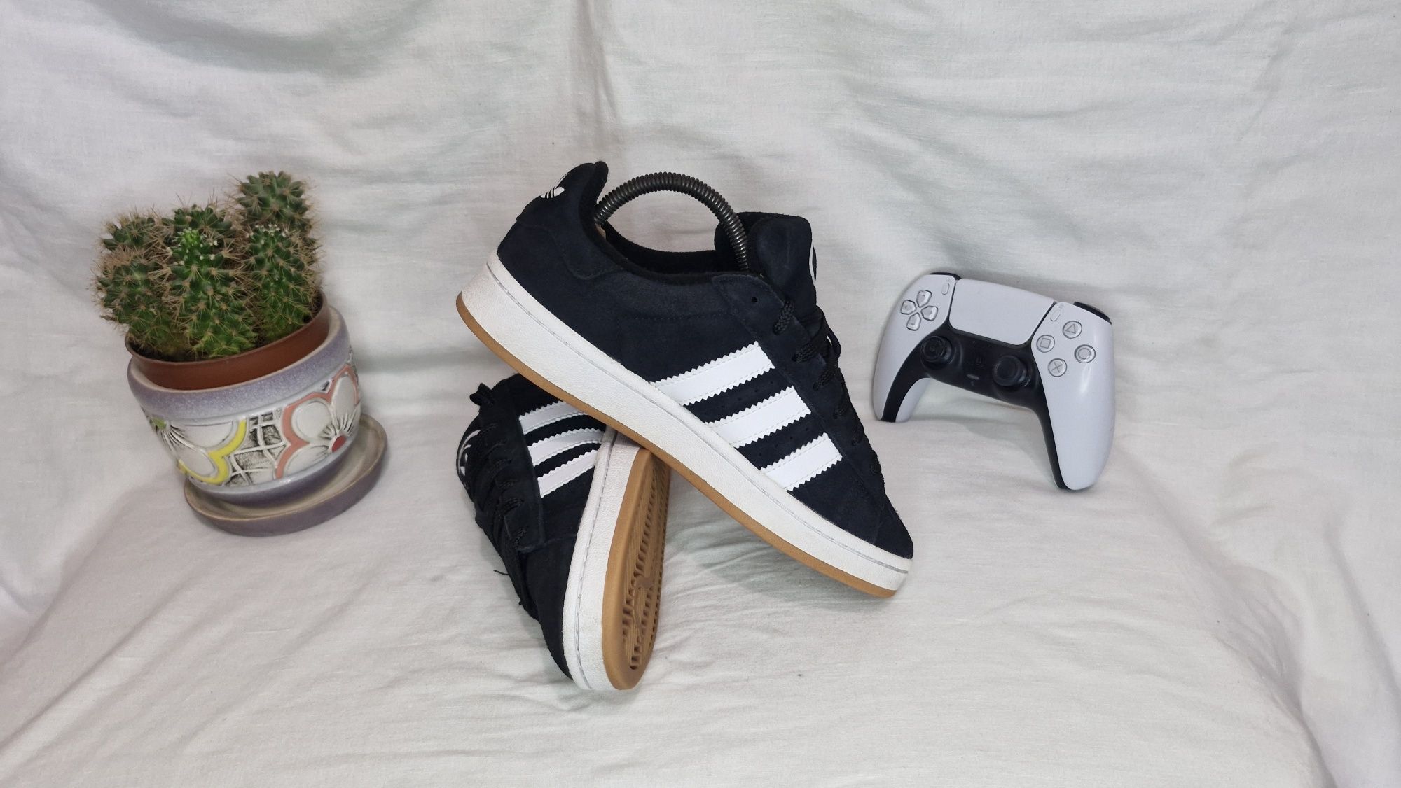 Чорні Adidas Campus.Розмір 38